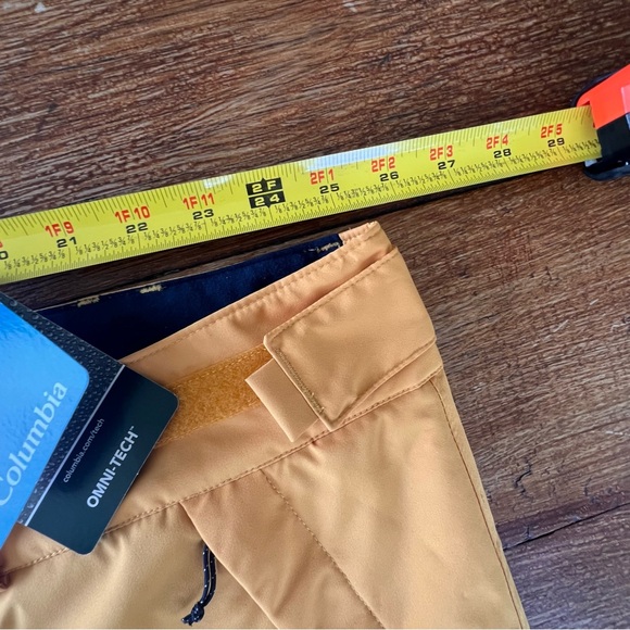 Columbia Men’s Pants Omni-Tech Yellow Size 4X Long - Picture 7 of 12
